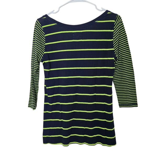 Y2K Hollister Striped Top M Bella Swan Twilight Aesthetic 2000s Grunge Emo - Picture 3 of 6